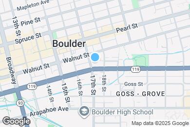 Map image of the property - 1812 17th St