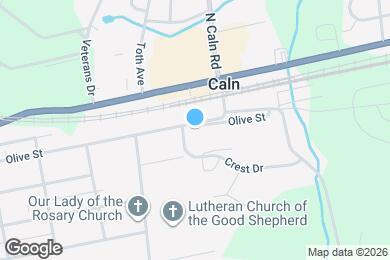 Map image of the property - 1810 Olive St