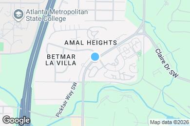 Map image of the property - 1752 Pryor Rd SW