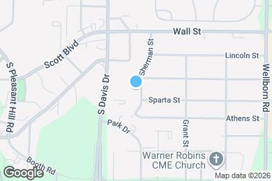 Map image of the property - 205 Sherman St