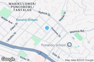 Map image of the property - 1700 Makiki St