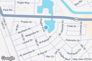 Map image of the property - 1431 Flagler Blvd