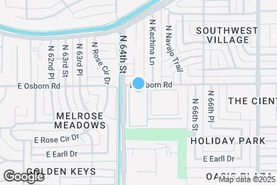 Map image of the property - Shadow Ridge Apartments