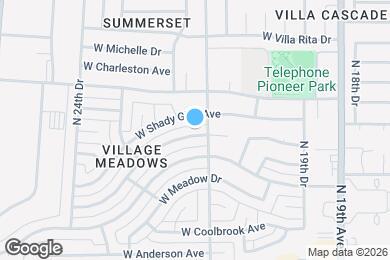 Map image of the property - 2110 W Greenbriar Dr