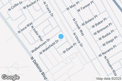 Map image of the property - 8271 N Wakefield Dr