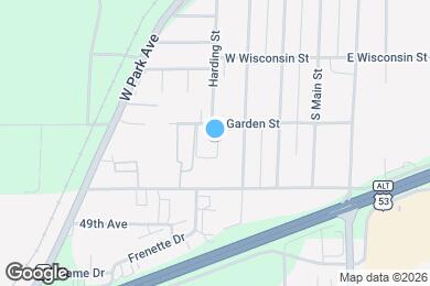 Map image of the property - 305 W Garden St
