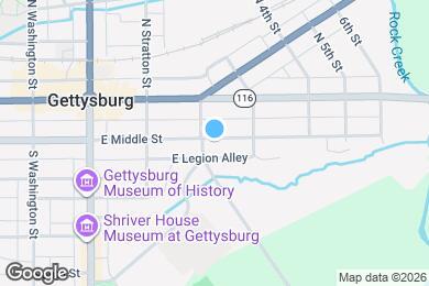 Map image of the property - 217 E Middle St