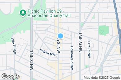 Map image of the property - 3527 14th St NW