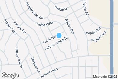 Map image of the property - 9 Larch Dr