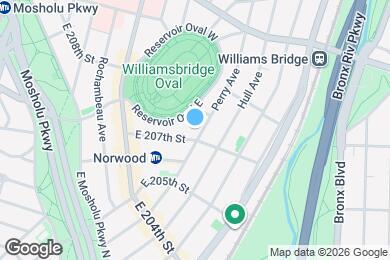 Map image of the property - 3245 Perry Ave