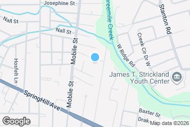 Map image of the property - 2647 Weems Dr