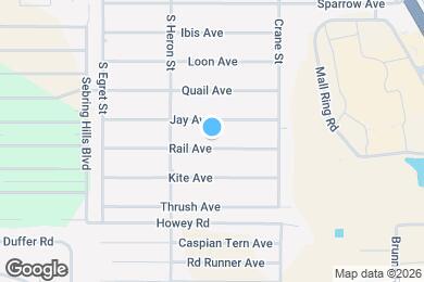 Map image of the property - 225 Rail Ave