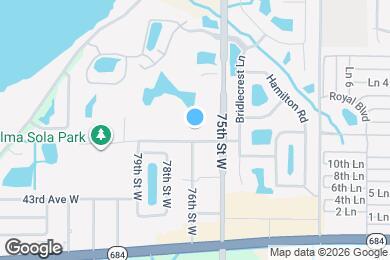 Map image of the property - 7500 40th Ave W
