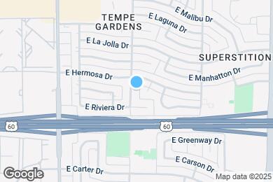 Map image of the property - 4111 S College Ave
