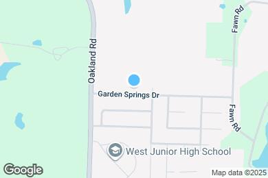 Map image of the property - 155 Garden Springs Dr