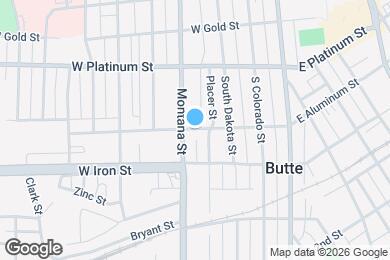 Map image of the property - 148 W Aluminum St