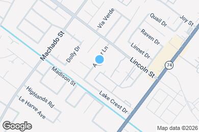 Map image of the property - 1020 Amber Ln