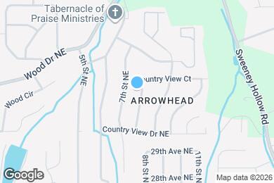 Map image of the property - 2834 Micmac Dr