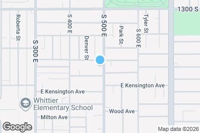 Map image of the property - 1456 S 500 E