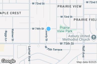 Map image of the property - 7409 Beverly St