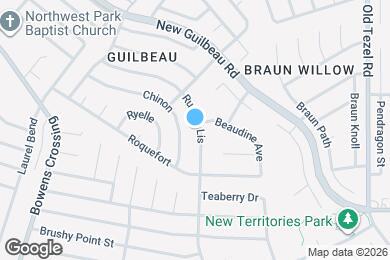 Map image of the property - 8943 Rue De Lis