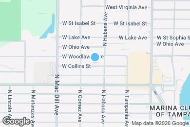 Map image of the property - 2905 W Collins St