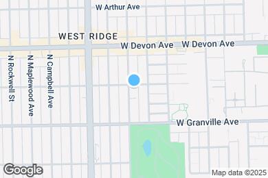 Map image of the property - 2257 W Rosemont Ave