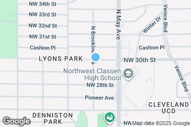 Map image of the property - 2944 Northwest 30th Street