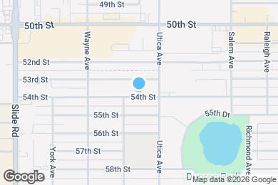 Map image of the property - 4812 54th St