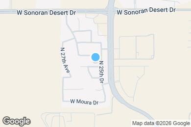 Map image of the property - 2530 W Perola Dr