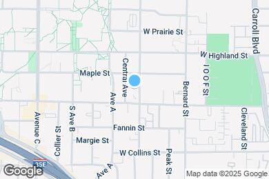 Map image of the property - 800 S Welch St