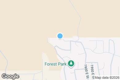 Map image of the property - 1740 E 1200 N