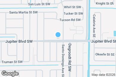 Map image of the property - 2647 Jupiter Blvd SW