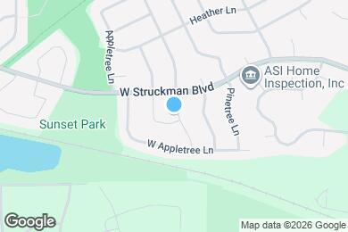 Map image of the property - 800 W Beechtree Ln