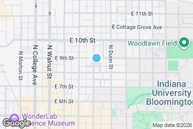 Map image of the property - 414 N Grant St