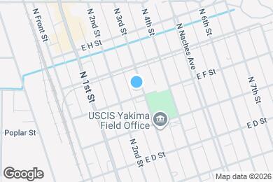 Map image of the property - 602 N 3rd St