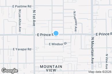 Map image of the property - 902 E Prince Rd
