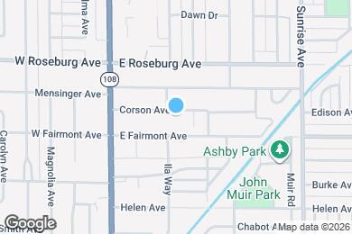 Map image of the property - 210 Corson Ave