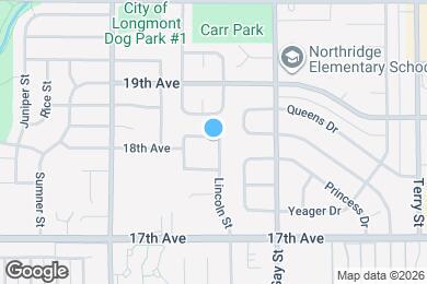 Map image of the property - 1781 Lincoln St