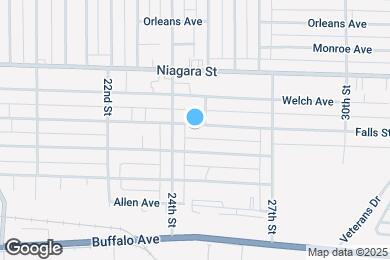 Map image of the property - 2423 Falls St