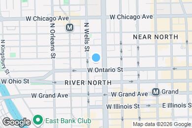Map image of the property - 633 N Wells St