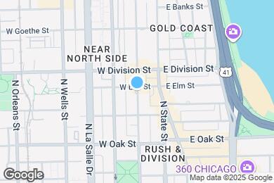 Map image of the property - 1140 N Dearborn St