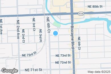 Map image of the property - 460 NE 76th St