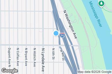 Map image of the property - 3830 N 6th St