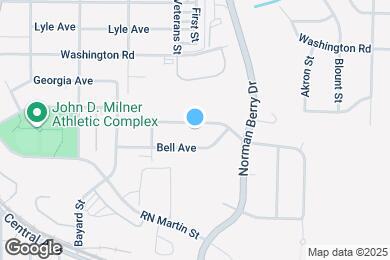 Map image of the property - 1214 Calhoun Ave