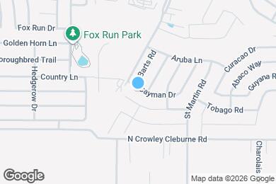 Map image of the property - 3613 Cayman Dr