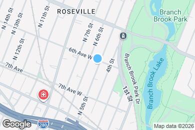 Map image of the property - 234 6th Ave W