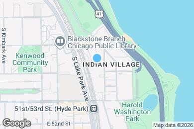 Map image of the property - 4934 S Cornell Ave