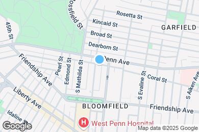 Map image of the property - 201 S Millvale Ave