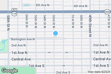 Map image of the property - 5253 Burlington Ave N